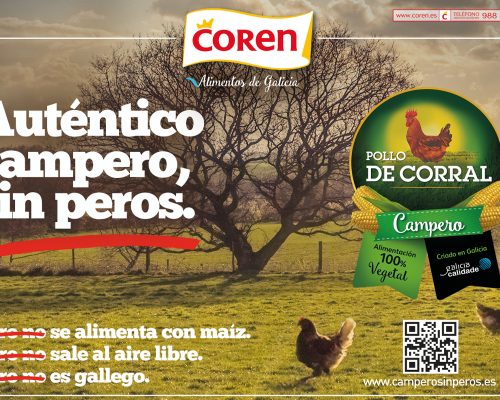 Coren Muslos Pollo Corral, Bandeja 520g - para consumo inmediato :  .es: Alimentación y bebidas