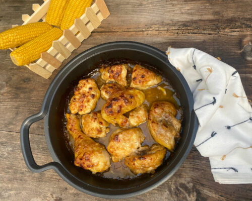 Cómo preparar pechugas de pollo de Corral braseadas